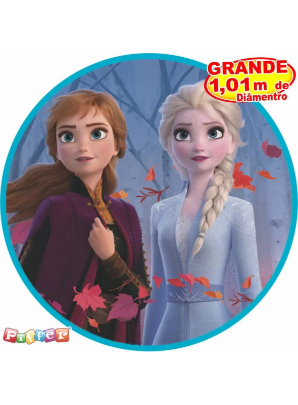 Painel Tnt Redondo Festa Frozen II 1 Metro Piffer