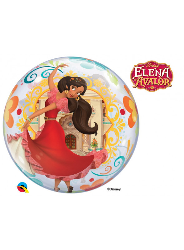 Balão Bubble Elena de Avalor 22 Polegadas 56cm Qualatex