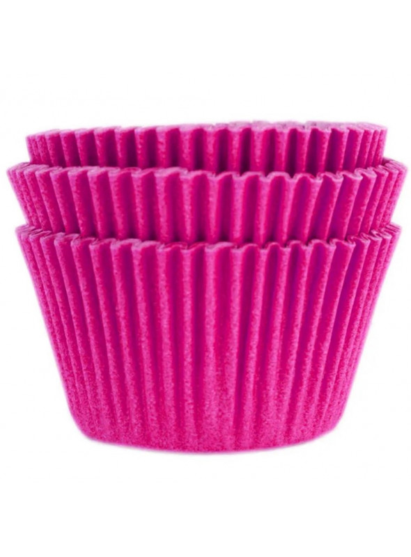 Forminha para Cupcake Rosa Pink Solta Fácil Vai ao Forno Ultrafest 57 Unidades