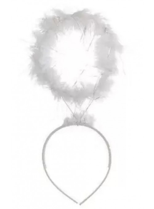 Tiara Anjo Auréola Fantasia Carnaval Kit Festa