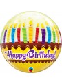 Balão Bubble Bolha Bolo de Aniversário