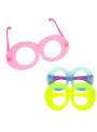 Óculos Colorido Bola Redondo Neon Sortido 14cm 12 Unidades Bazar