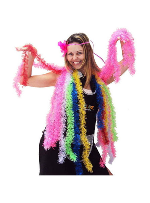 Adereço de Festa Marabu Azul 1,5m Carnaval Festas Casamento