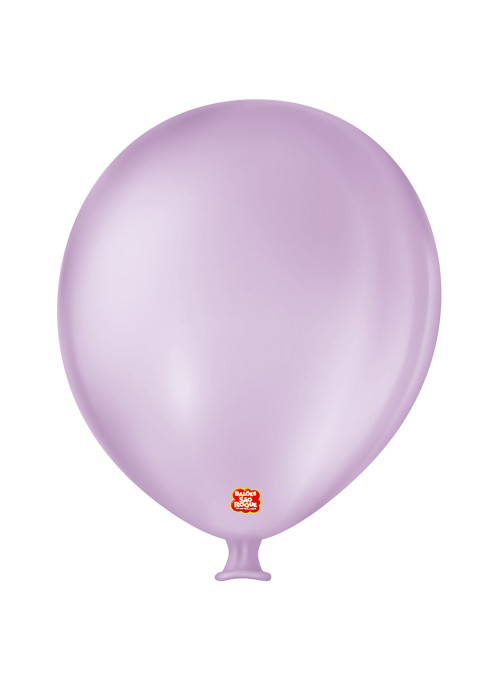 Balão de Látex Bexigão Gigante Lilás Baby 25 Polegadas 64cm São Roque