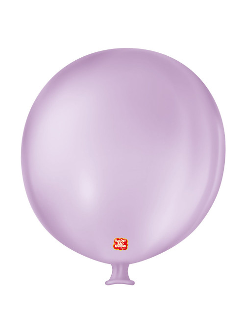 Balão de Látex Bexigão Super Gigante Lilás Baby 35 Polegadas 89cm São Roque
