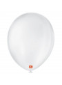 Balão de Látex Branco Polar 11 Polegadas 28cm São Roque 50 Unidades
