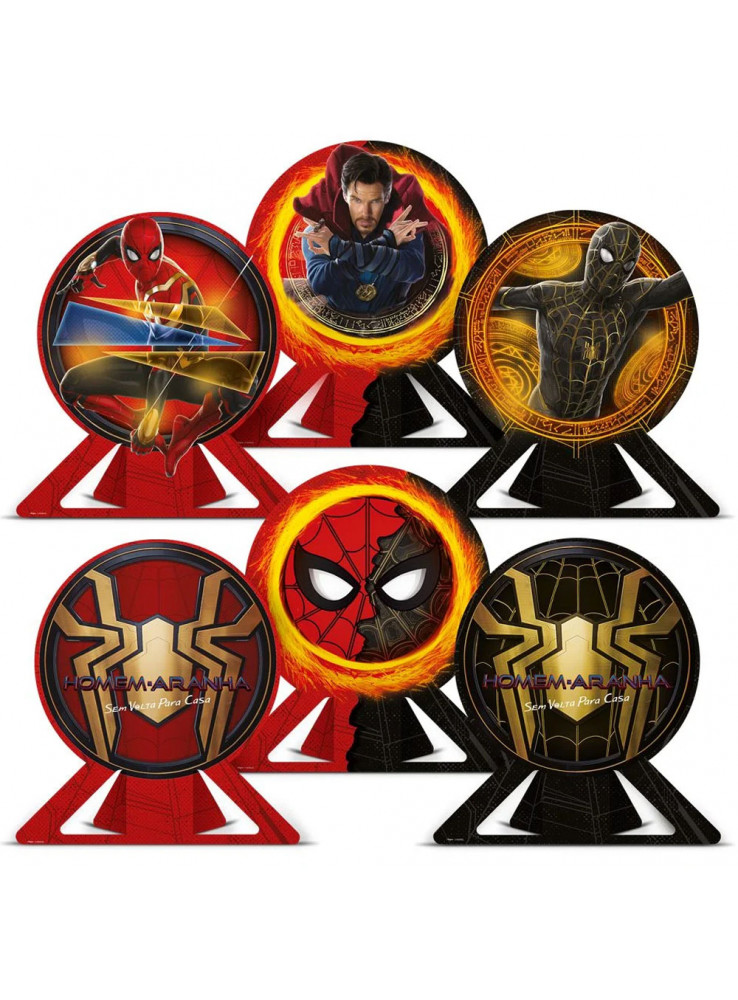 TOPO DE BOLO FESTA HOMEM ARANHA 3 - 05 UNIDADES - REGINA FESTAS - Loja do  Abençoado Festas Artigos para festas e Decoração de Aniversário com os  melhores preços e condições ! Compra 100% Segura