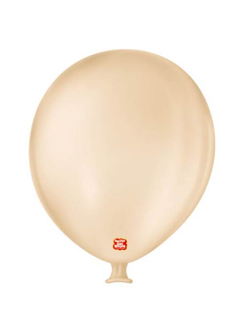 Balão de Látex Bexigão Gigante Bege 25 Polegadas 64cm São Roque