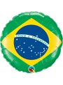 Balão Metalizado Bandeira do Brasil - 1 Unidade