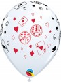 Balões De Látex Cartas e Dados – 10 unidades