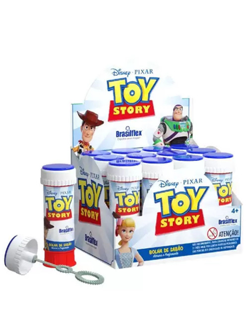 Lembrancinha Bolha de Sabão Toy Story 60ml Brasilflex