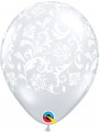 Balões De Látex Transparentes Arabesco – 10 unidades