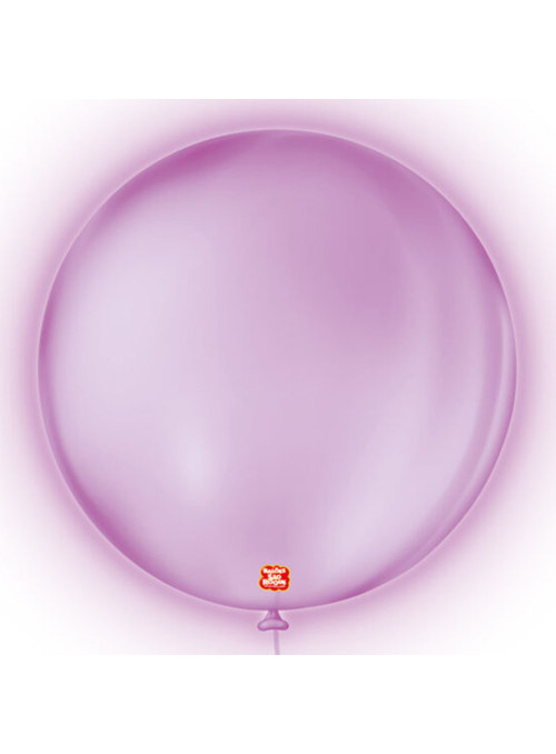 Balão de Látex Roxo Violeta Neon 5 Polegadas 13cm São Roque 25 Unidades