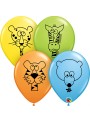 Balões De Látex Animais da Selva - 10 Unidades