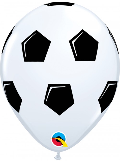 Balões De Látex Bola de Futebol - 10 Unidades