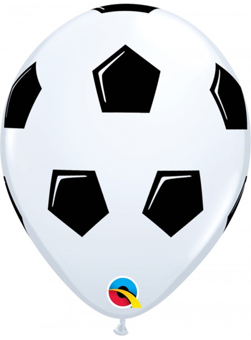 Balões De Látex Bola de Futebol - 10 Unidades