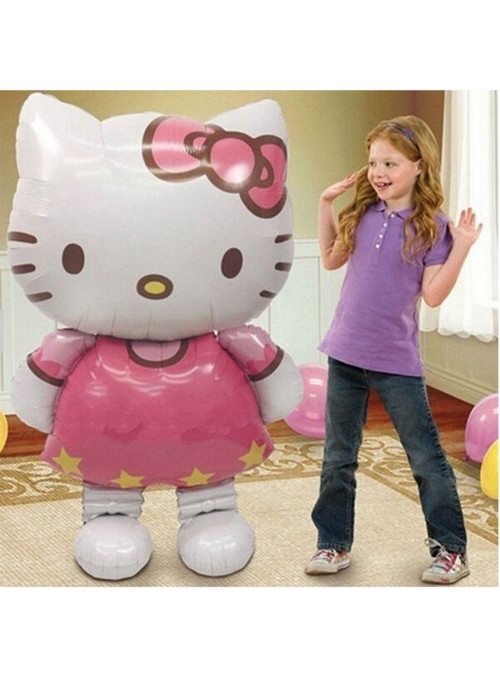 Balão Metalizado Hello Kitty 44 Polegadas 114cm Importado