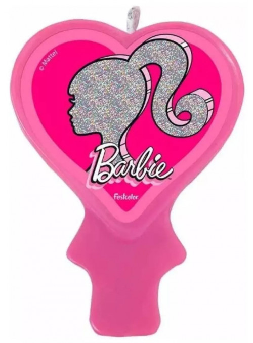 Vela de Aniversário Festa Barbie Decoração Festcolor