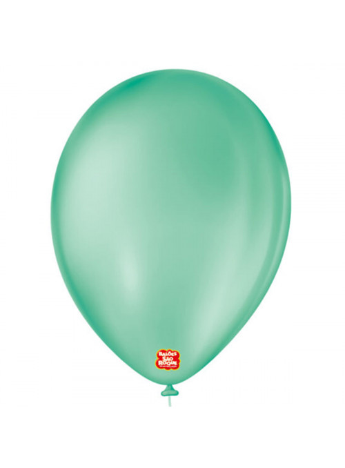 Balão de Látex Tiffany 11 Polegadas 28cm São Roque 50 Unidades