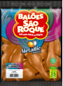 Balão de Látex Cobre Metallic 11 Polegadas 28cm São Roque 25 Unidades