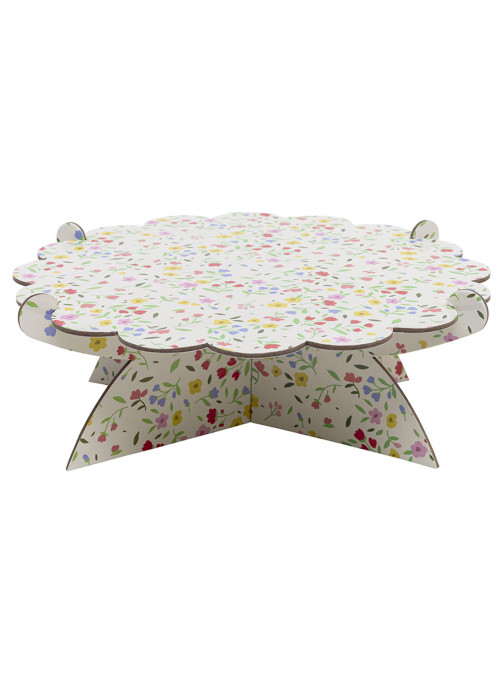 Boleira Desmontável Reutilizável Daisy Floral Vintage 24cm Mesa Festa