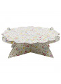 Boleira Desmontável Reutilizável Daisy Floral Vintage 24cm Mesa Festa