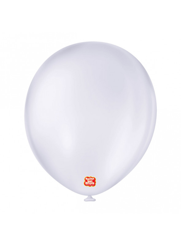 Balão de Látex Lilás Candy Pastel 16 Polegadas 40cm São Roque 10 Unidades