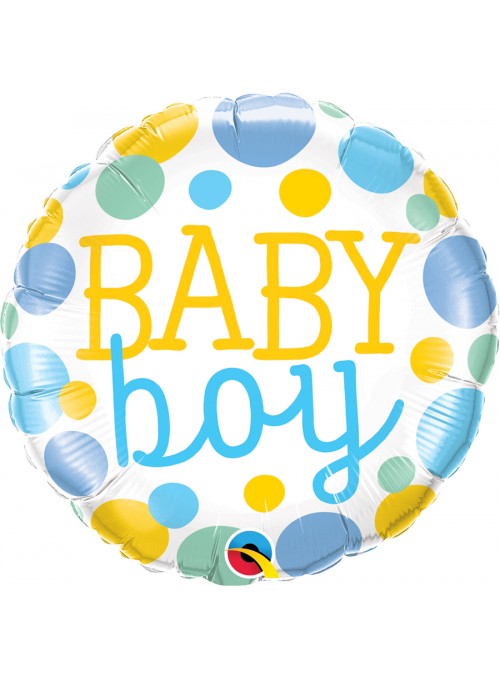 Balão Metalizado Baby Boy - 1 unidade