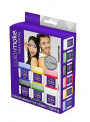 Kit Tinta Facial Colormake 6 Tintas + 1 Pincel + 1 Glitter