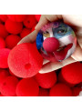 Adereço Nariz de Palhaço Vermelho Carnaval Fantasia Palhaço Bazar