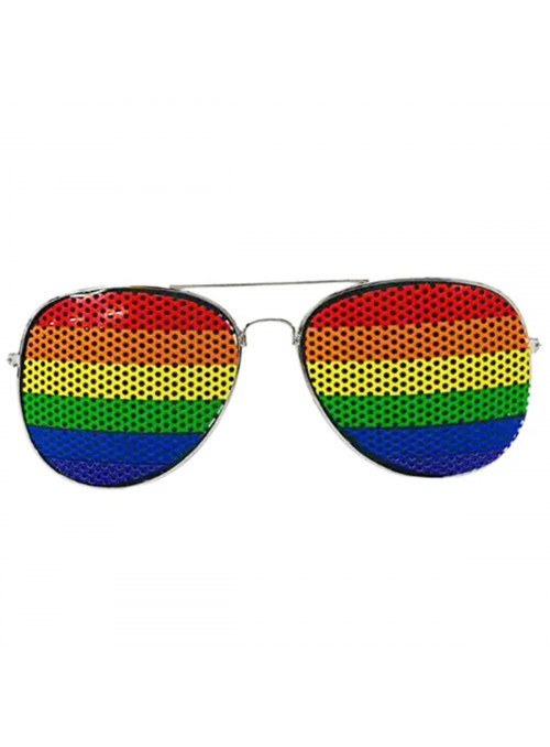 Óculos Divertido Arco Íris Rayban Festa Carnaval