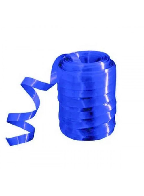 Fitilho de Plástico para Balões Azul Escuro 5mmx228,6m Ponto das Festas