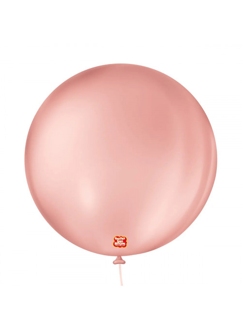 Balão de Látex Rose 5 Polegadas 13cm São Roque 50 Unidades