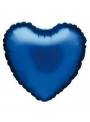 Balão Metalizado Coração Azul Marinho 20 Polegadas 50cm Flexmetal
