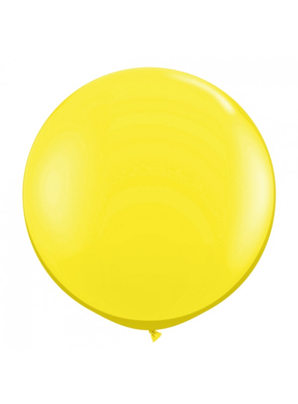 Balão de Látex Gigante Amarelo 40 polegadas – 1 unidade