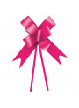 Laço Pronto Liso Rosa Pink Embalagem Presente 2,2cm x 42cm 10 Unidades