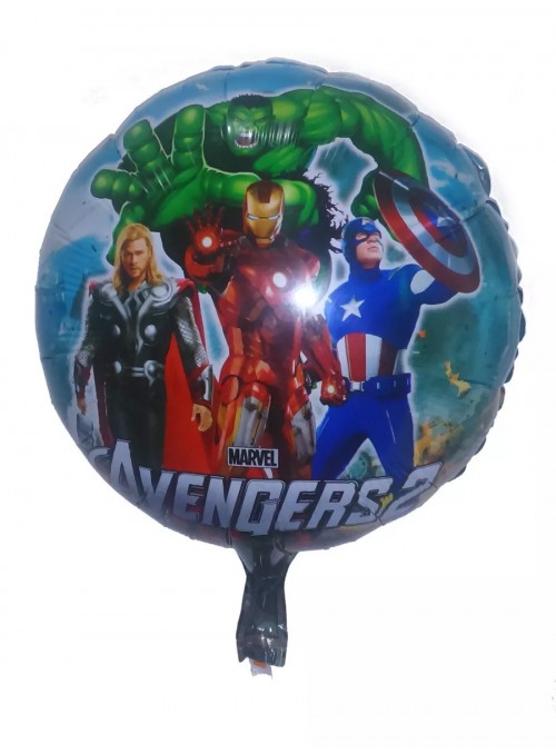 Balão Metalizado Vingadores - 1 Unidade