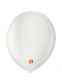 Balões de Látex Branco Polar Redondo 16 Polegadas São Roque 10 Unidades
