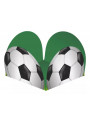 Porta Forminhas para Doces Festa Futebol 40 Unidades Junco