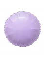Balão Metalizado Redondo Lilás Baby 20 Polegadas 50cm Flexmetal