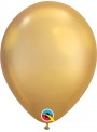 Balões de Látex Ouro Chrome - 5 unidades