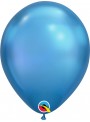 Balões de Látex Azul Chrome - 5 unidades