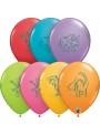 Balões de Látex Dinossauros em Ação – 10 unidades
