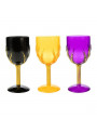 Taça de Drink Decorada Mão Esqueleto Halloween Diversas Cores 1 Unidade