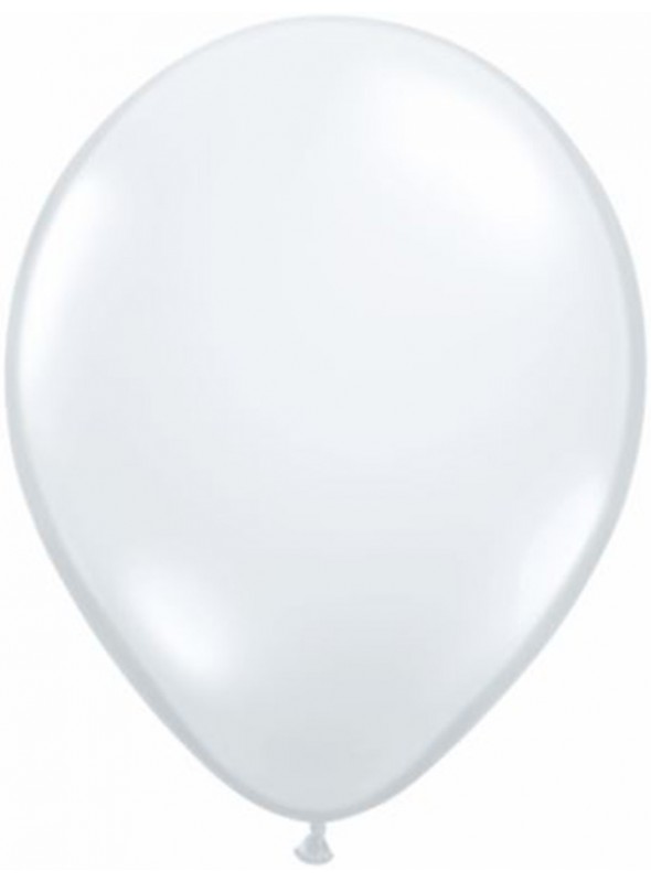 Balões de Látex Transparente 11 Polegadas – 10 unidades
